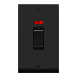 VPMB503BK Deco INGOT 2G 45A DP SWITCH NEON BK