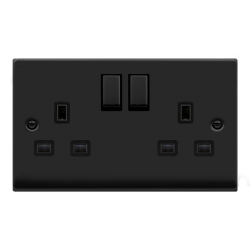 VPMB536BK Deco 13A 2G INGOT SW SOCKET OUTLET