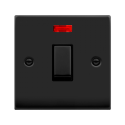 VPMB723BK Deco INGOT 20A 1G DP SW W/O FLEX OUTLET+