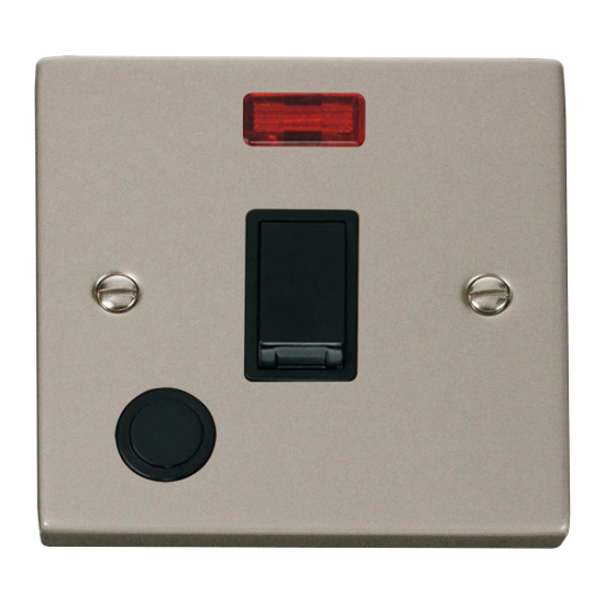 VPPN023BK Deco 20A 1 Gang DP Switch With Flex Outl