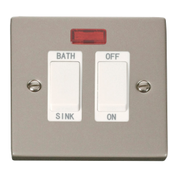 VPPN024WH Deco 20A DP Sink/Bath Switch - White