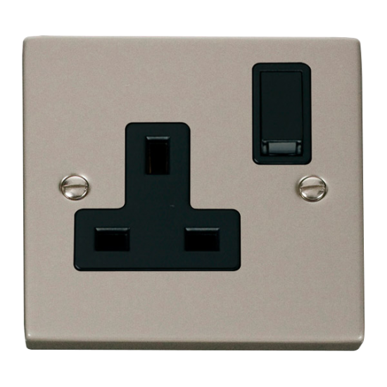 VPPN035BK Deco 1 Gang 13A DP Switched Socket Outle