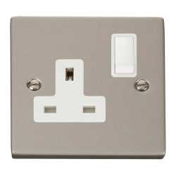 VPPN035WH Deco 1 Gang 13A DP Switched Socket Outle