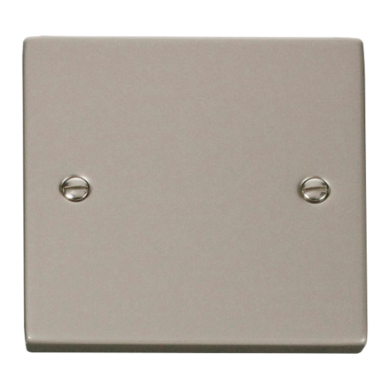 VPPN060 Deco 1 Gang Blank Plate