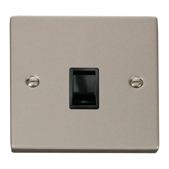 VPPN115BK Deco Single RJ11 Socket  (Ireland/USA) -