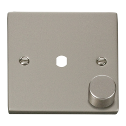 VPPN140PL Deco VPPN 1 GANG DOUBLE DIMMER PLATE & K