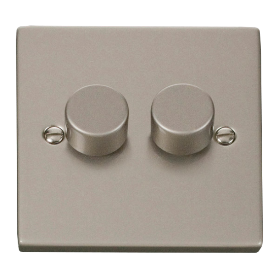 VPPN152 Deco 2 Gang 2 Way 400Va Dimmer Switch