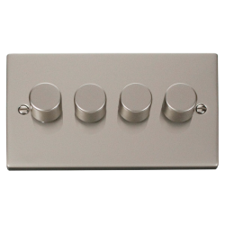 VPPN164 Deco VPPN 4GANG 2WAY 75W LED DIMMER SWITCH