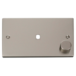 VPPN185 Deco 2 Gang Plate Single Aperture (1000W M