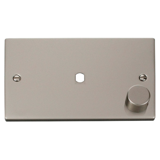 VPPN185 Deco 2 Gang Plate Single Aperture (1000W M