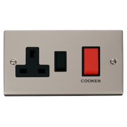 VPPN204BK Deco 45A DP Switch + 13A Switched Socket