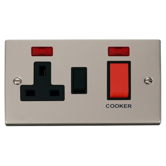 VPPN205BK Deco 45A DP Switch + 13A Switched Socket