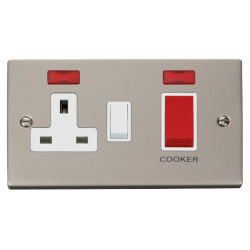 VPPN205WH Deco 45A DP Switch + 13A Switched Socket