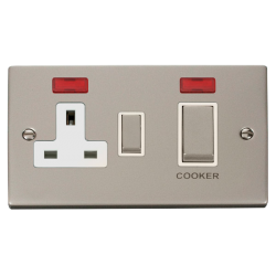 VPPN505WH Deco Ingot 45A DP Switch + 13A Switched