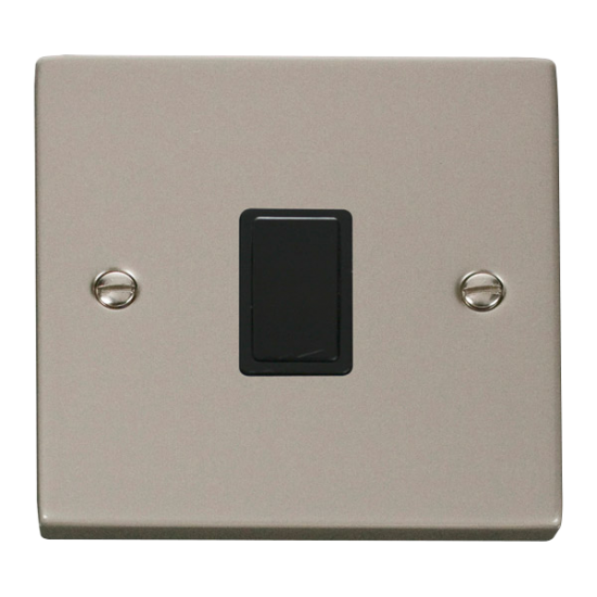 VPPN622BK Deco 20A 1 Gang DP Switch - Black