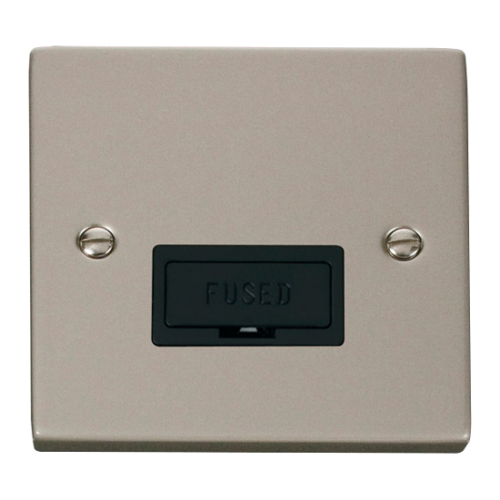 VPPN650BK Deco 13A Fused Connection Unit - Black