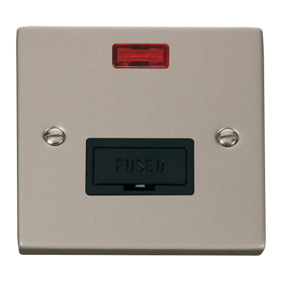 VPPN653BK Deco 13A Fused Connection Unit With Neon