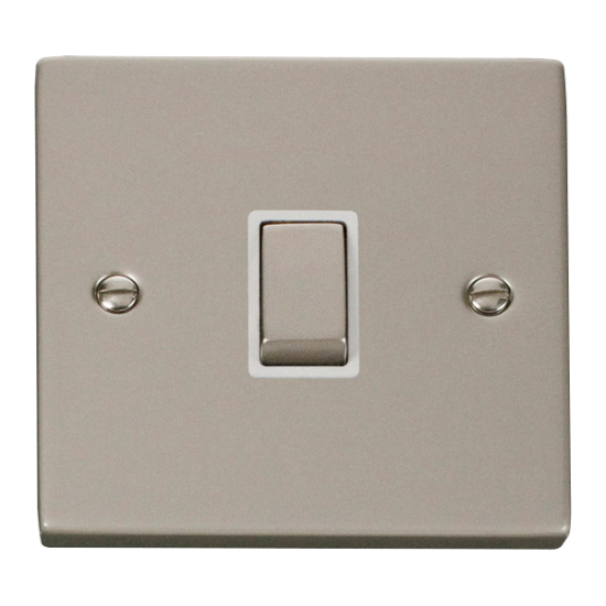 VPPN722WH Deco 20A 1 Gang DP 'Ingot' Switch - Whit