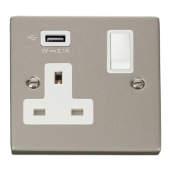 VPPN771UWH Deco 1G SKT USB 2.1A DECO
