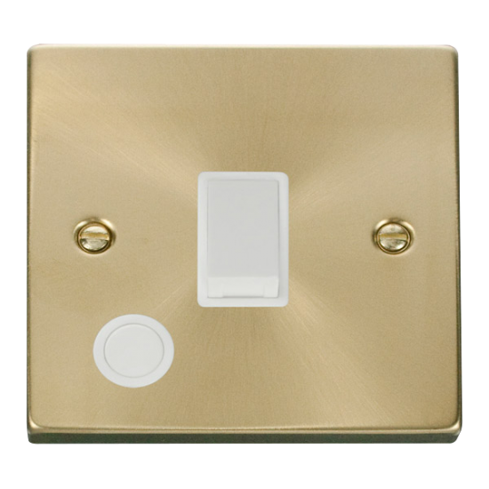 VPSB022WH Deco 20A 1 Gang DP Switch With Flex Outl