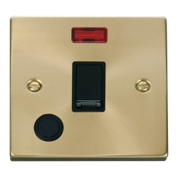 VPSB023BK Deco 20A 1 Gang DP Switch With Flex Outl