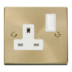 VPSB035WH Deco 1 Gang 13A DP Switched Socket Outle