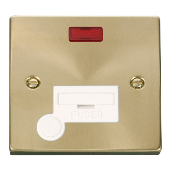 VPSB053WH Deco 13A Fused Connection Unit With Flex
