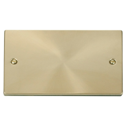 VPSB061 Deco 2 Gang Blank Plate