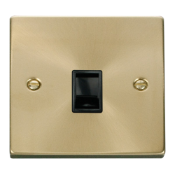 VPSB115BK Deco Single RJ11 Socket  (Ireland/USA) -