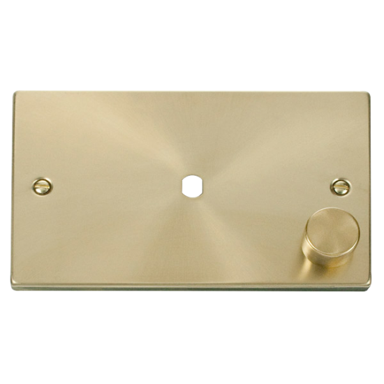 VPSB185 Deco 2 Gang Plate Single Aperture (1000W M