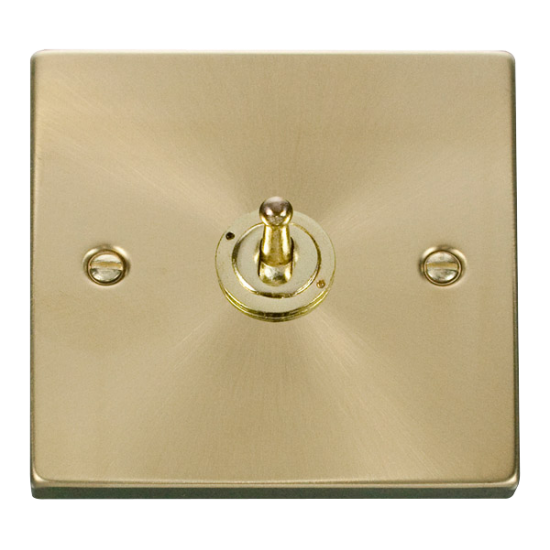 VPSB421 Deco 1 Gang 2 Way 10AX Toggle Switch