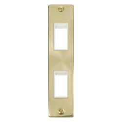 VPSB472WH Deco Double Architrave Plate & Aperture