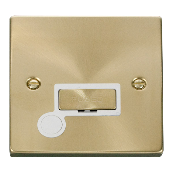 VPSB550WH Deco 13A Fused 'Ingot' Connection Unit W