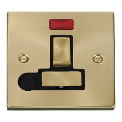 VPSB552BK Deco 13A Fused 'Ingot' Switched Connecti