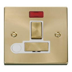 VPSB552WH Deco 13A Fused 'Ingot' Switched Connecti