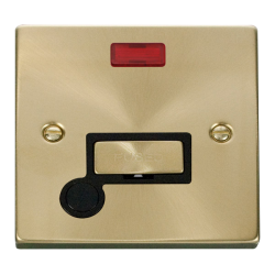 VPSB553BK Deco 13A Fused 'Ingot' Connection Unit W