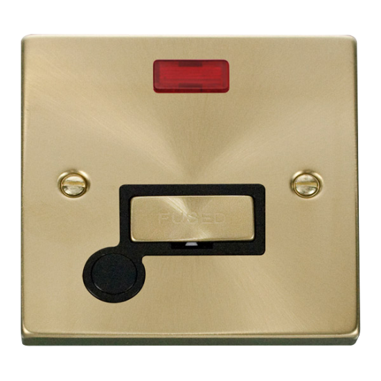 VPSB553BK Deco 13A Fused 'Ingot' Connection Unit W