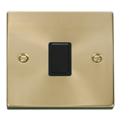 VPSB622BK Deco 20A 1 Gang DP Switch - Black