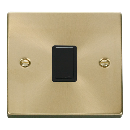 VPSB622BK Deco 20A 1 Gang DP Switch - Black