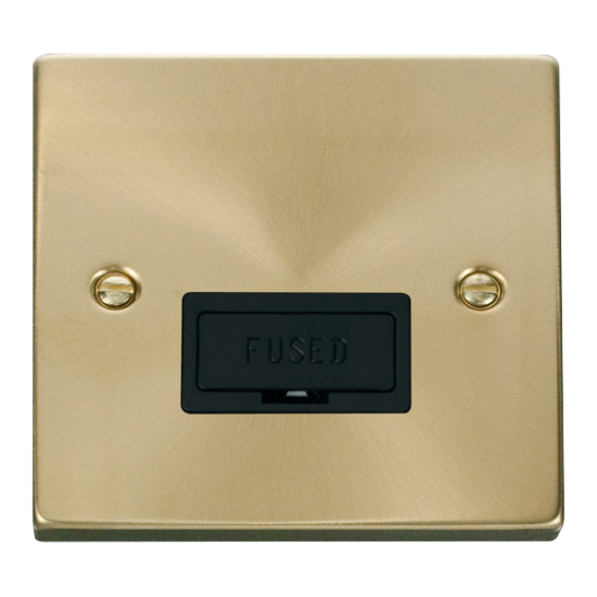 VPSB650BK Deco 13A Fused Connection Unit - Black