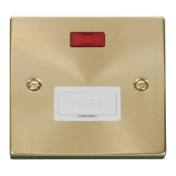 VPSB653WH Deco 13A Fused Connection Unit With Neon