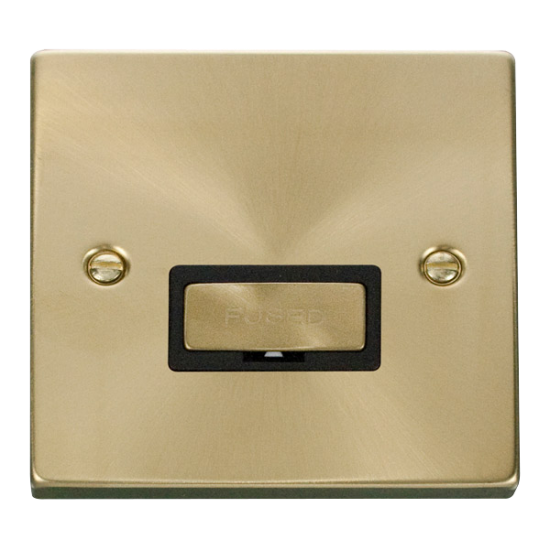 VPSB750BK Deco 13A Fused 'Ingot' Connection Unit -