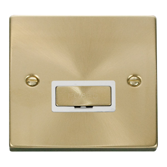 VPSB750WH Deco 13A Fused 'Ingot' Connection Unit -