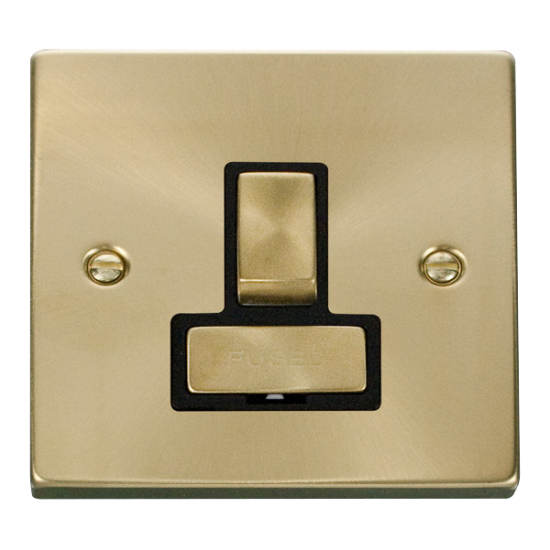 VPSB751BK Deco 13A Fused 'Ingot' Switched Connecti