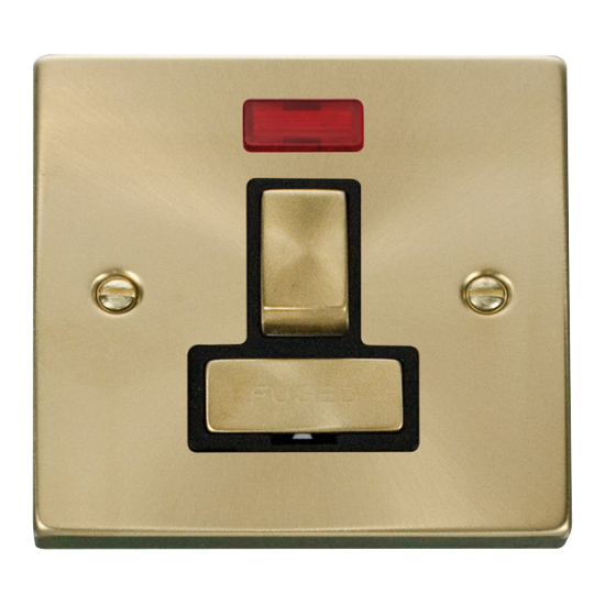 VPSB752BK Deco 13A Fused 'Ingot' Switched Connecti
