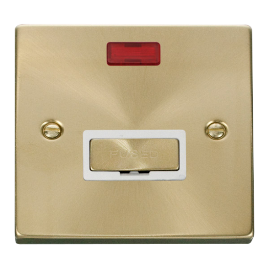 VPSB753WH Deco 13A Fused 'Ingot' Connection Unit W