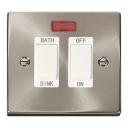 VPSC024WH Deco 20A DP Sink/Bath Switch - White