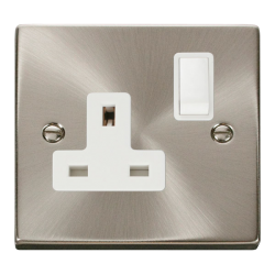 VPSC035WH Deco 1 Gang 13A DP Switched Socket Outle