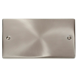 VPSC061 Deco 2 Gang Blank Plate