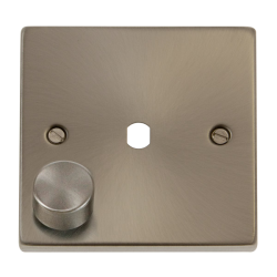 VPSC140PL Deco 1 Gang Single Dimmer Plate & Knob